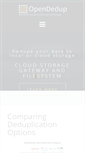 Mobile Screenshot of opendedup.org